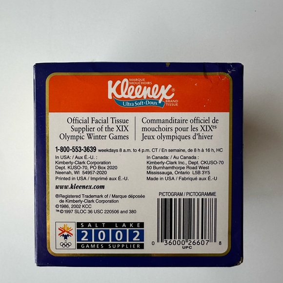 2002 Salt Lake Olympics Kleenex pair - Picture 8 of 8